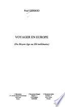 Voyager en Europe