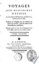 Voyages aux montagnes d'Ecosse et aux isles Hébrides, de Scilly, d'Anglesey, etc