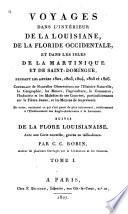 Voyages dans l'intérieur de la Louisiane