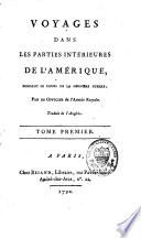 Voyages dans les parties intérieures de l'Amérique