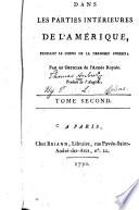 Voyages dans les parties intérieures de l'Amérique