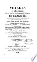 Voyages et découvertes dans le Nord et dans les parties centrales de l'Afrique, au travers du grand-désert ... exécutés pendant les années 1822, 1823 et 1824