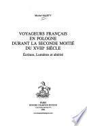 Voyageurs français en Pologne durant la seconde moitié du XVIIIe siècle