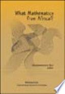 What Mathematics from Africa?