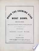 When the Evening Star Went Down