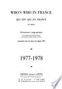 Who's who in France