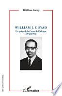 William J.F Syad