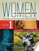 Livre Women in American History
