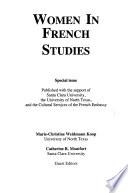 Women in French Studies