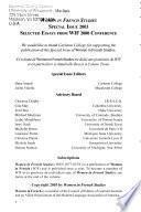 Women in French Studies
