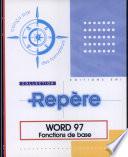 WORD 97. Fonctions de base