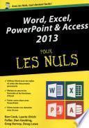 Word, Excel, PowerPoint et Access 2013 Mégapoche pour les Nuls