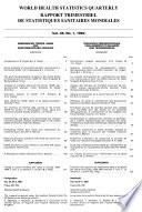 World Health Statistics Quarterly