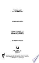 World List of Universities