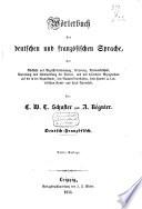 Wörterbuch der deutschen und französischen Sprache ...
