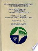 XIX General Assembly, Vancouver, Canada, August 9-22, 1987