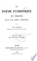 XVI e et XVII e siècles.-t.2. XVIII e et XIX e siècles