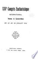 XXVe Congrès eucharistique international