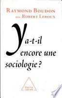 Y a-t-il encore une sociologie ?