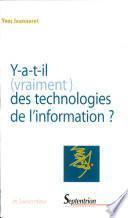 Y-a-t-il (vraiment) des technologies de l'information ?