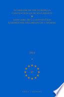 Yearbook of the European Convention on Human Rights 2014 / Annuaire de la Convention Europenne Des Droits de L'homme 2014