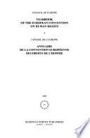Yearbook of the European Convention on Human Rights/Annuaire de la Convention Europeenne Des Droits de L'homme, Volume 51 (2008)