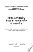 Yves Bonnefoy