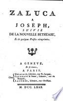 Zaluca à Joseph,