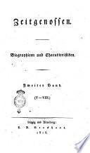 Zeitgenossen. Biographieen und Charakteristiken. Erster [- sechster (21.-24.)] Band