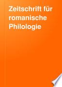 Zeitschrift für romanische Philologie